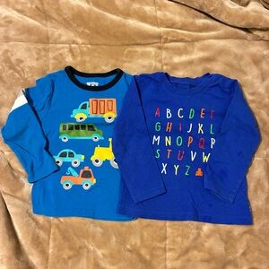2T long-sleeve tees